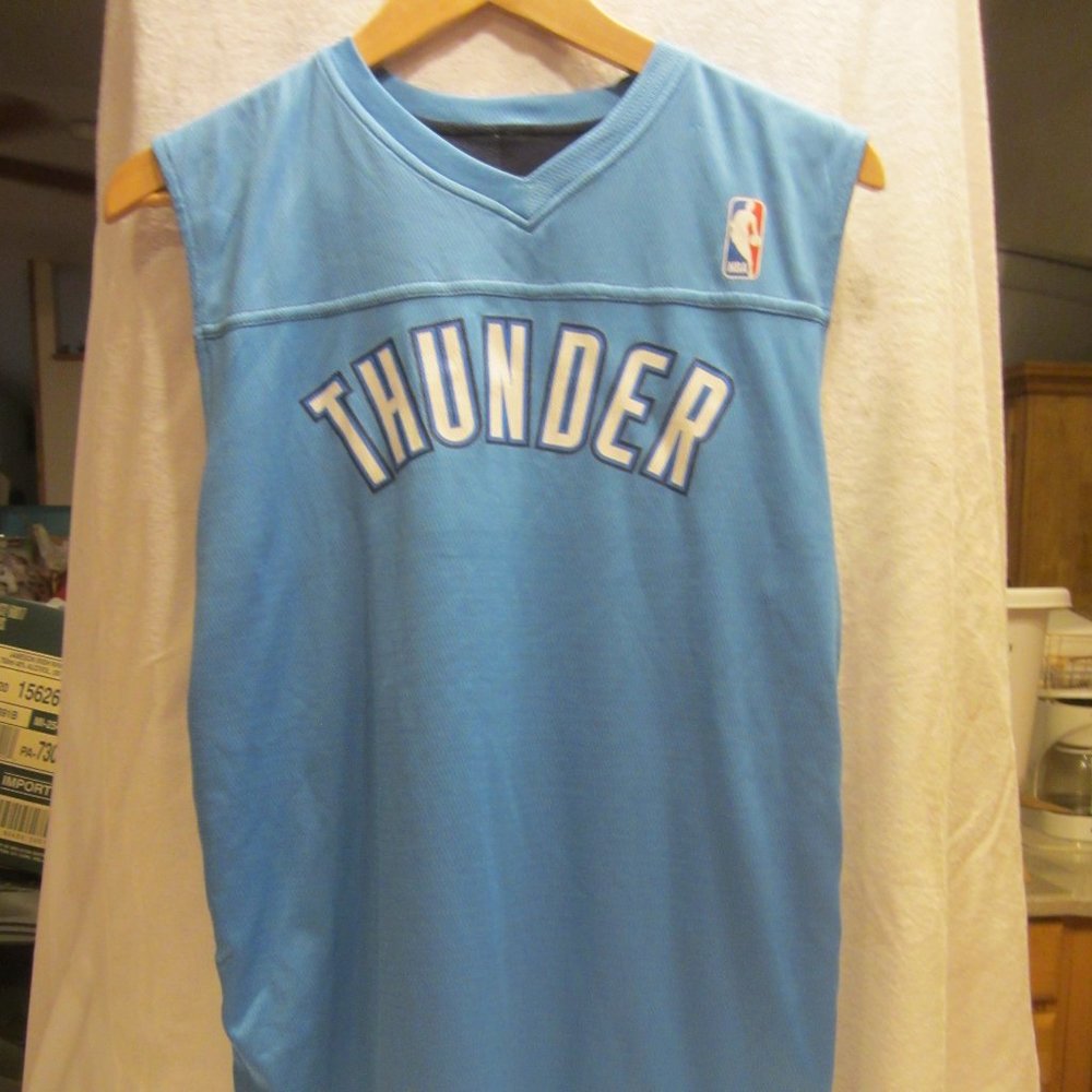 NBA REVERSIBLE JERSEY, OKLAHOMA CITY THUNDER, #7, MEDIUM